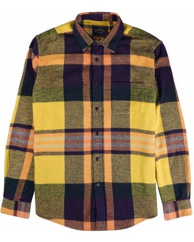 Portuguese Flannel Tirol Shirt - Yellow