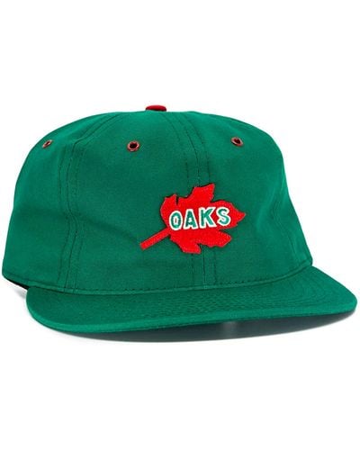 Ebbets Field Flannels Oakland Oaks Cotton Twill Ballcap - Green