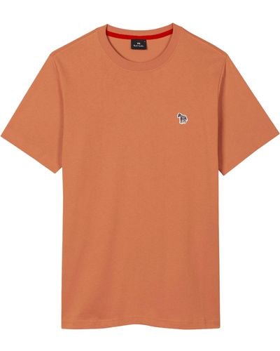 Paul Smith Zebra Logo T-shirt - Orange
