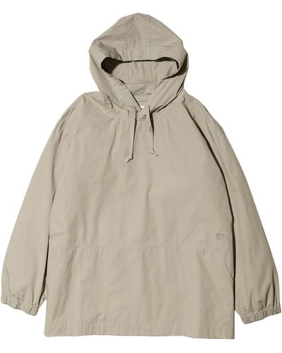 Snow Peak Natural-dyed Recycled Cotton Parka - Grey