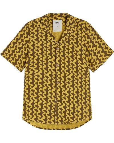 Oas Linen Shirt - Yellow