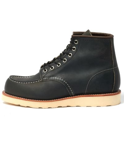 Red Wing 6" Classic Moc Toe Boot - Black