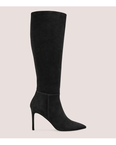 Stuart Weitzman City Zip Knee high Boot in Black Lyst