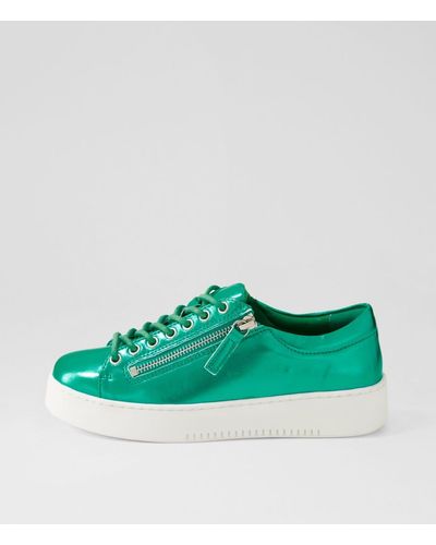I LOVE BILLY Liberty Il Smooth Trainers - Green