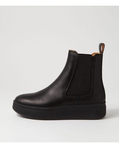Rollie Chelsea City Rl Leather Boots - Black