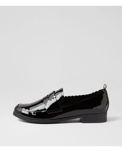 MOLLINI Qartoon Mo Black Black Heel Patent Leather Black Black Heel Shoes