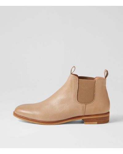 MOLLINI Wander Mo Leather Boots - Natural