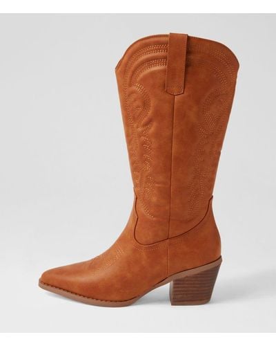 I LOVE BILLY Yodel Il Smooth Boots - Brown