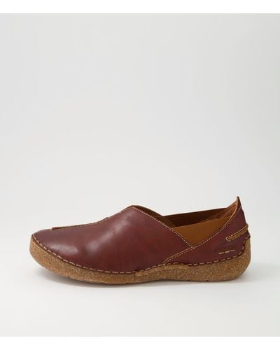Josef Seibel Fergey 69 Js Leather Shoes - Brown