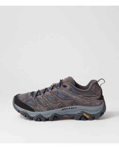 Merrell Moab 3 Me Leather Mesh Shoes - Grey