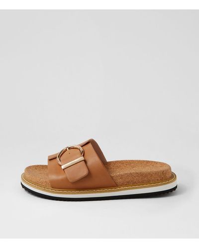 Nude Nellie Nu Leather Sandals - Brown