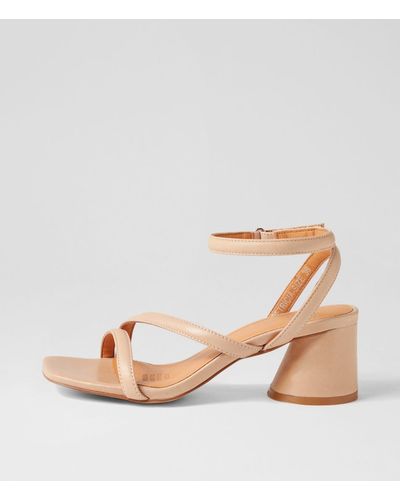 Eos Petricia Eo Leather Sandals - Natural