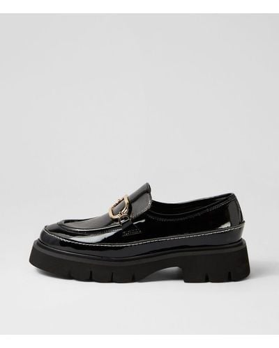 MOLLINI Kelly Mo Patent Leather Shoes - Black