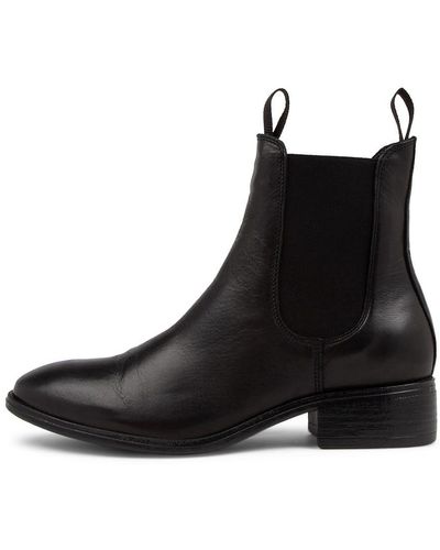 Eos Celina Eo Leather Boots - Black