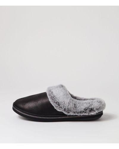 Skechers 167625 Cosy Campfire Sk Textile Shoes - Black