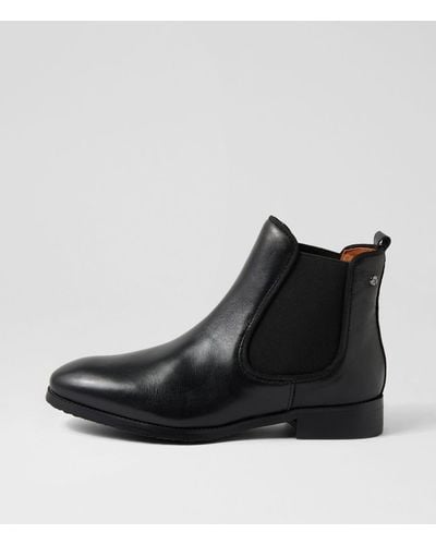 Pikolinos Royal 37 S Pn Leather Boots - Black