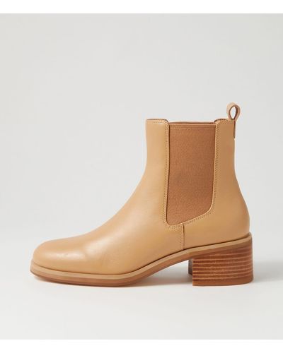 Sol Sana Nellie Boot Ss Leather Boots - Natural