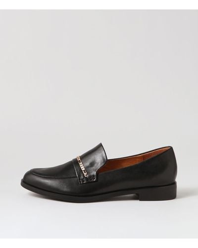Eos Zania Eo Leather Shoes - Black