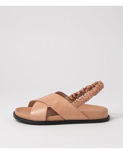 Nude Amethyst Nu Leather Sandals - Pink
