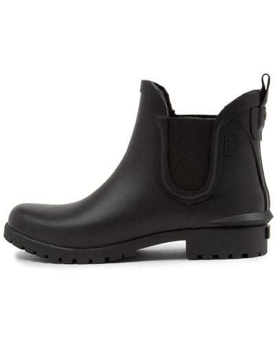 Keds Rowan Rain Boot Ke Rubber Boots - Black