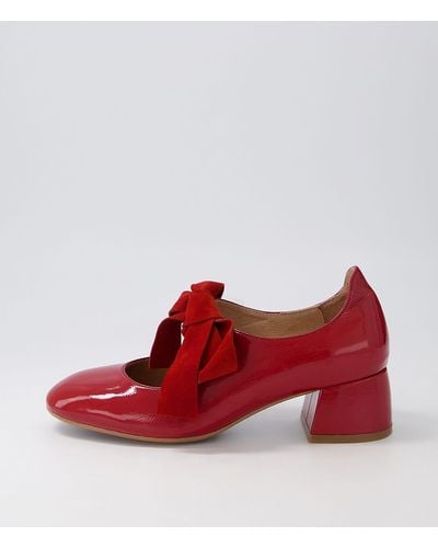 DJANGO & JULIETTE Chiara Dj Patent Leather Shoes - Red