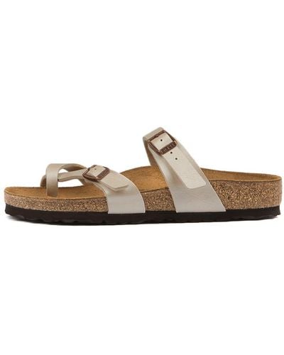 Birkenstock Mayari Birkoflor Sandals - White