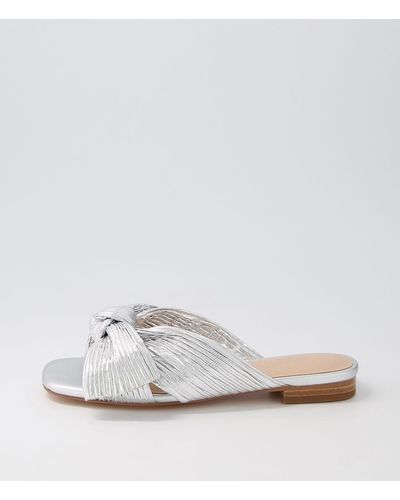 Nude Minnie Nu Leather Sandals - White