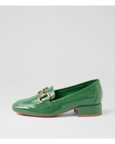 DJANGO & JULIETTE Velam Dj Patent Leather Shoes - Green