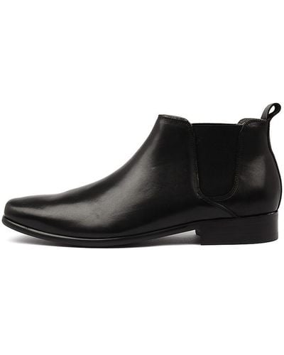 Julius Marlow Kick Leather Boots - Black
