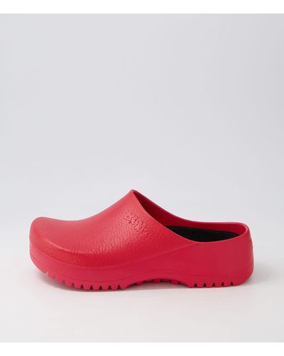 Birkenstock Super Birki Bk Polyurethane Shoes - Red