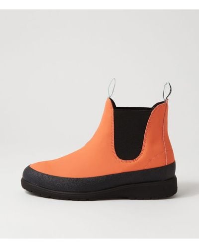 Rollie Fields Chelsea X Rl Leather Boots - Orange