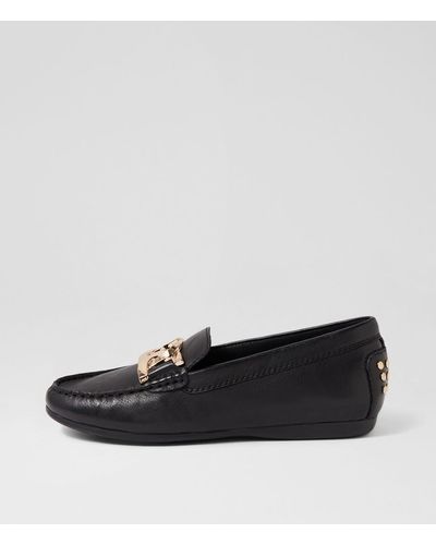 Diana Ferrari Embah Df Leather Shoes - Black