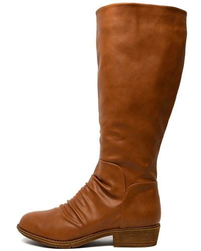 I LOVE BILLY Rexit Smooth Boots - Natural