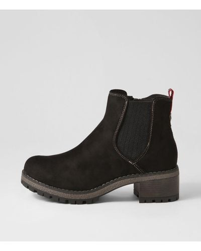 I LOVE BILLY Smala Il Microsuede Boots - Black