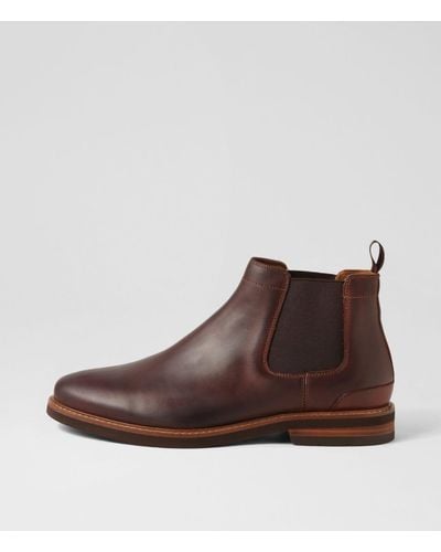 Florsheim Highland Chelsea Fl Crazyhorse Leather Boots - Brown