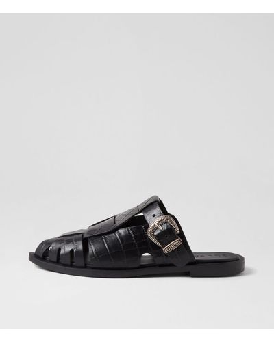 Sol Sana Ned Loafer Ss Leather Shoes - Black