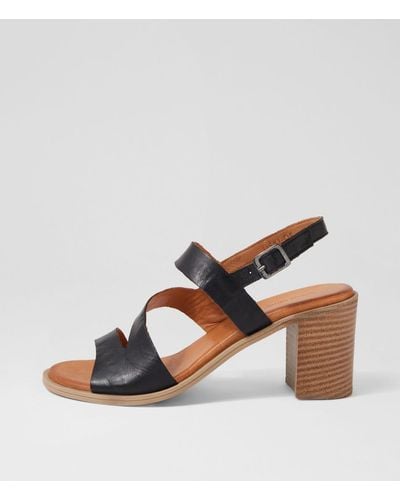 Diana Ferrari Uski Df Leather Sandals - Brown