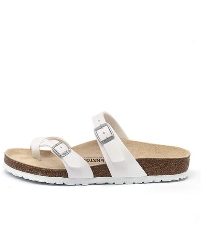 Birkenstock Mayari Birkoflor Sandals - White