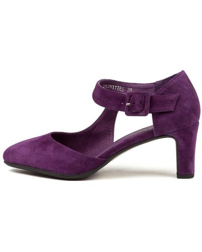 DJANGO & JULIETTE Trinities Suede Shoes - Purple
