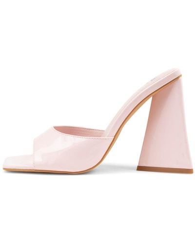 MOLLINI Britini Mo Patent Smooth Sandals - Pink