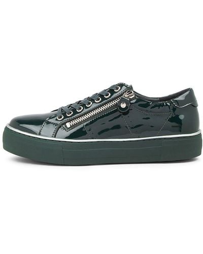 DJANGO & JULIETTE froggy Dj Forest Forest Sole Patent Leather Forest Forest Sole Trainers - Green