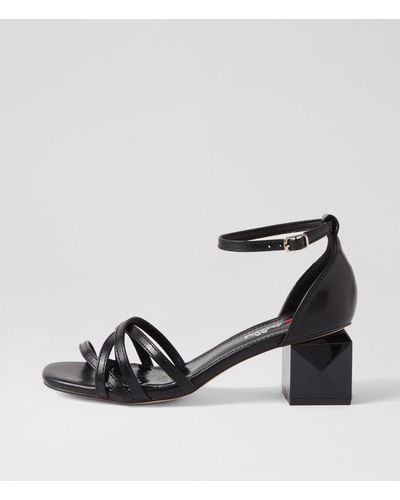 I LOVE BILLY Gramble Il Smooth Sandals - Black