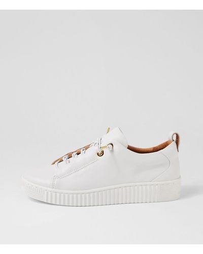 Eos Jool Eo Leather Trainers - White