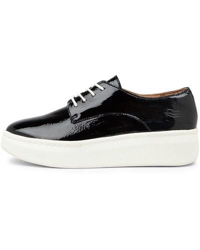 Rollie Derby City I Rl Patent Leather Trainers - Black