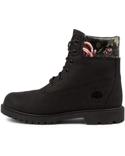 Timberland 6 Inch Heritage Boot - Black