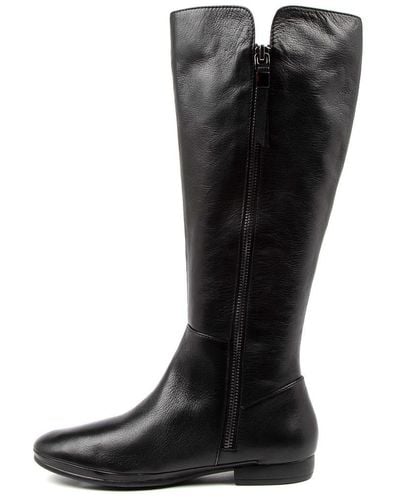 Diana Ferrari Omindy Df Leather Boots - Black