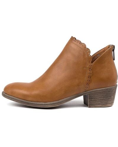 I LOVE BILLY Aceton Smooth Boots - Natural