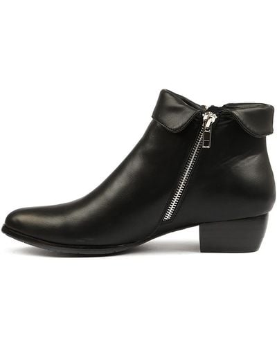 I LOVE BILLY Tashele Smooth Boots - Black