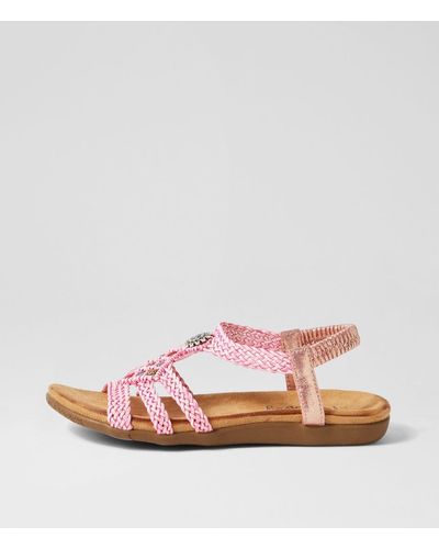I LOVE BILLY Fiorente Il Multi Sandals - Pink