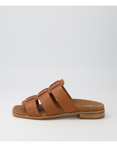 Hush Puppies Honey Hp Leather Sandals - Brown